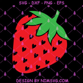 Strawberry Instant, Digital Download SVG files